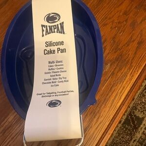 Blue Silicone Cake Pan
